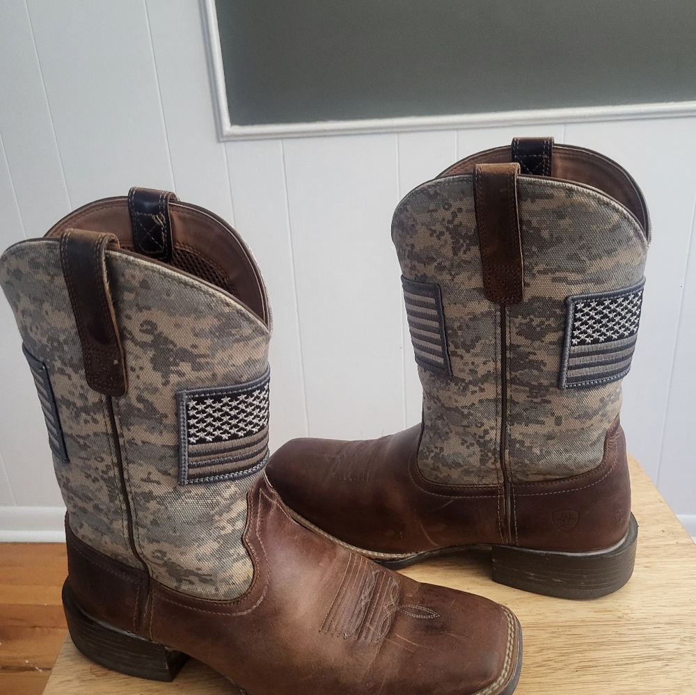 Ariat mens Sport Patriot cowboy boots